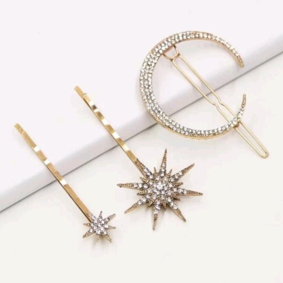 ⭐️Anthropologie Stellar Hair Set⭐️ - Picture 1 of 5